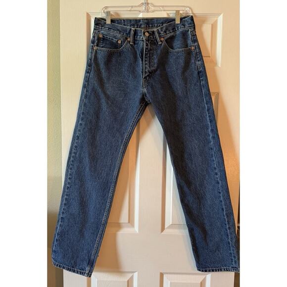 Levis 505 Distressing Jeans Mens Size 32x32 Straight - Picture 1 of 7